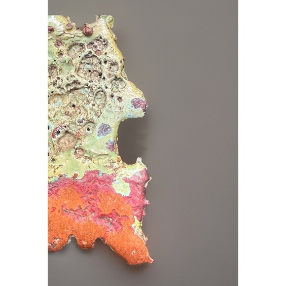 Copper Splash sculpture small Copper Specimen 3.5 inch decor mineral metal
